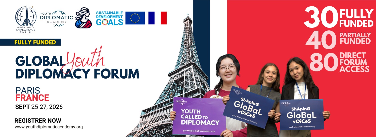 Fully Funded Global Youth Diplomacy Forum- Paris Edition 2026